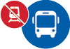 Rail Replacement Stop Icon
