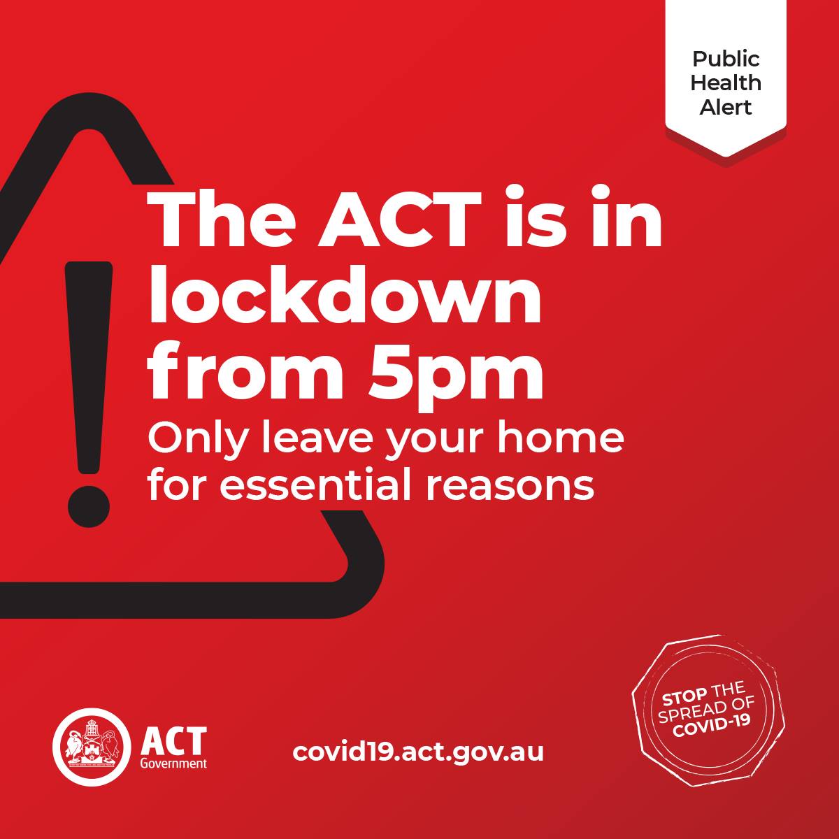 ACT Is In Lockdown